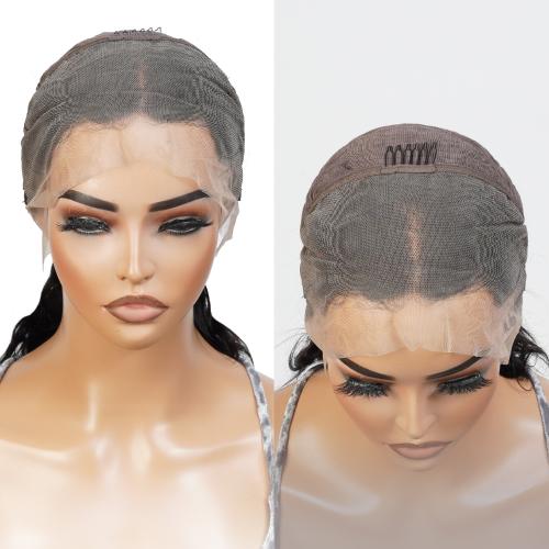 UpScale 100% Human Hair Pre Plucked 13x4 Lace Frontal Wig Bob 12"