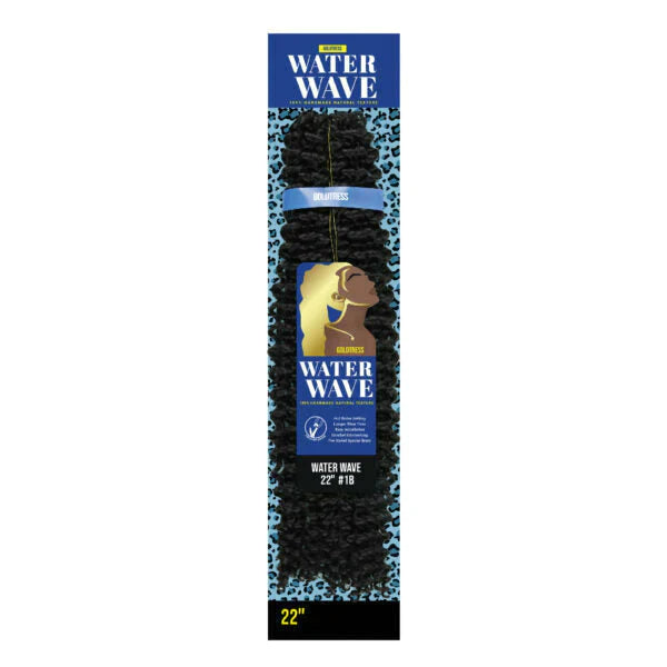 GOLDTRESS: WATER WAVE CROCHET BRAIDS 22"