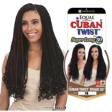FREETRESS: CUBAN TWIST BRAIDS 30" CROCHET BRAIDS