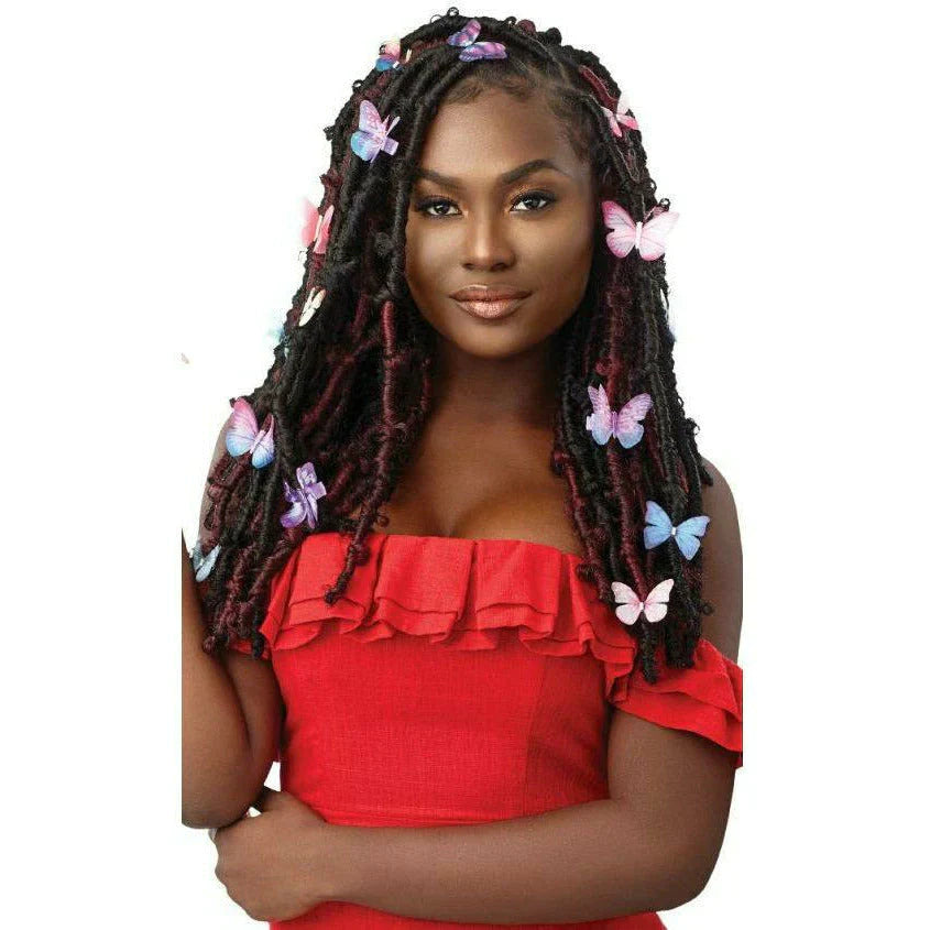 OUTRE: X-PRESSION TWISTED UP 2X WATER WAVE FRO TWIST 22" CROCHET BRAIDS