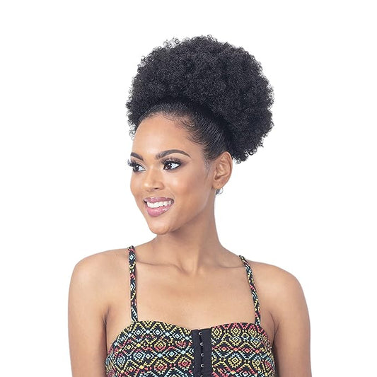 MAYDE BEAUTY DRAWSTRING PONYTAIL - KURLY FRO DOLL