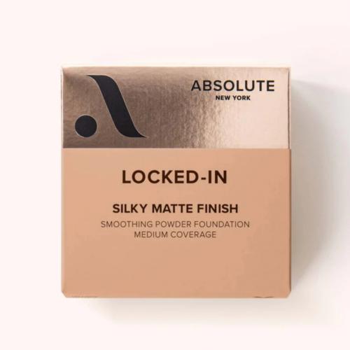 Absolute New York Locked-In Silky Matte Finish Powder Foundation Find Your New Look Today!