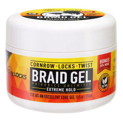 All Day Locks Braid Gel Extreme Hold Find Your New Look Today!