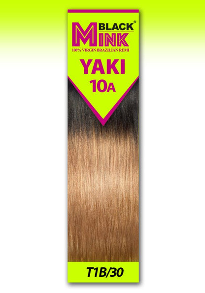 BLACK MINK-YAKI STRAIGHT [#1] 10A GRADE – YAKI STRAIGHT