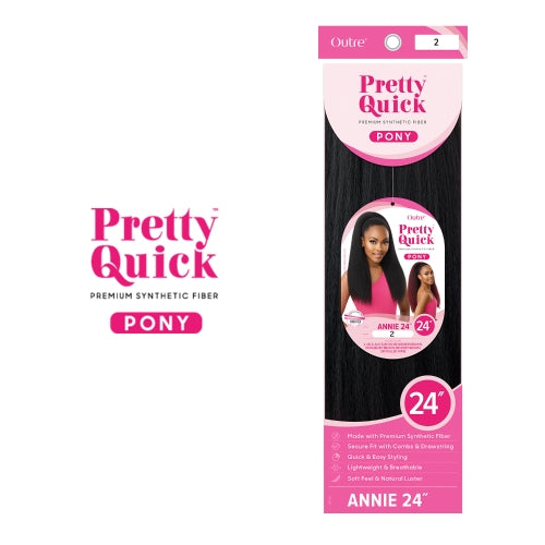 Outre Ponytail Pretty Quick Annie 24"