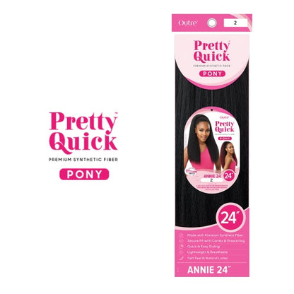 Outre Ponytail Pretty Quick Annie 24"