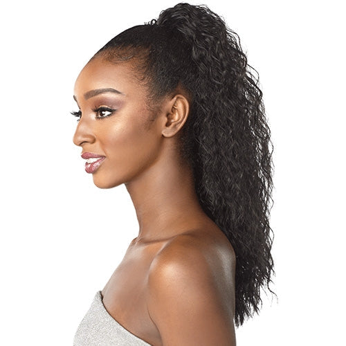 Sensationnel Synthetic Hair Drawstring Ponytail Instant Pony French Wave 18"