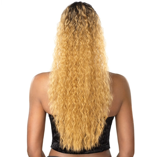 Sensationnel Synthetic Hair Drawstring Ponytail Instant Pony French Wave 24"