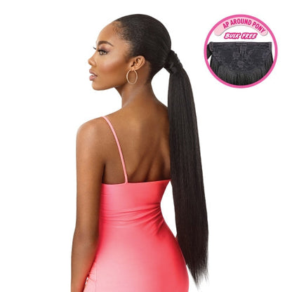 Outre Wrap Ponytail Pretty Quick Kinky Straight 24"