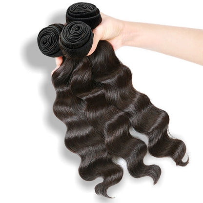Live! Unprocessed Brazilian Virgin Remy Human Hair Weave Ocean Wave [12"-22"]