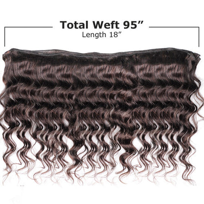 Live! Unprocessed Brazilian Virgin Remy Human Hair Weave Ocean Wave [12"-22"]