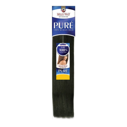 Human Hair Weave MilkyWay Pure Yaky (8-20")