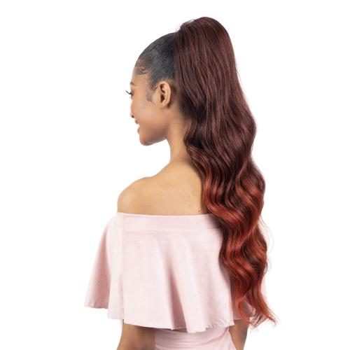 FreeTress Equal Drawstring Ponytail Lite Luxy Wave 28"