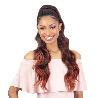 FreeTress Equal Drawstring Ponytail Lite Luxy Wave 28"