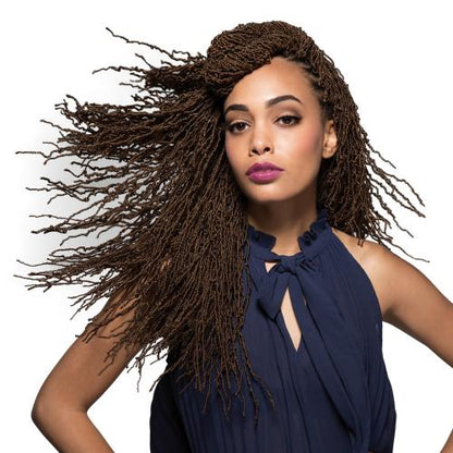 Laude Crochet Braids African Roots Braid Collection Micro Locs 18" 3X (Nami Locs)
