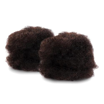 Awesome Human Hair Braids Afro Kinky Bulk (14-16")