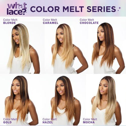 Sensationnel Human Hair Blend HD Lace Front Wig Cloud 9 What Lace Swiss Lace 13X6 Aziza 26"