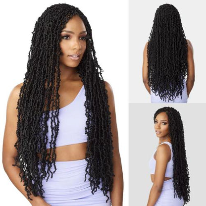 Sensationnel Crochet Braids Lulutress Pre-Looped 3X Distressed Locs 26"