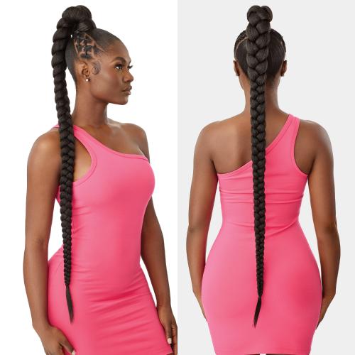 Outre Wrap Ponytail Pretty Quick Natural Braided Ponytail 42"