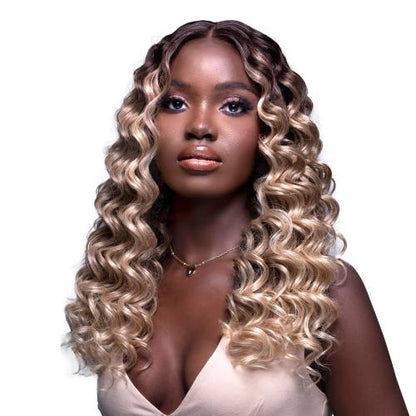 Laude Human Hair Blend HD Lace Front Wig 4" Deep Lace UGBL015 Tilda