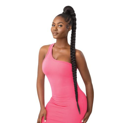 Outre Wrap Ponytail Pretty Quick Natural Braided Ponytail 42"