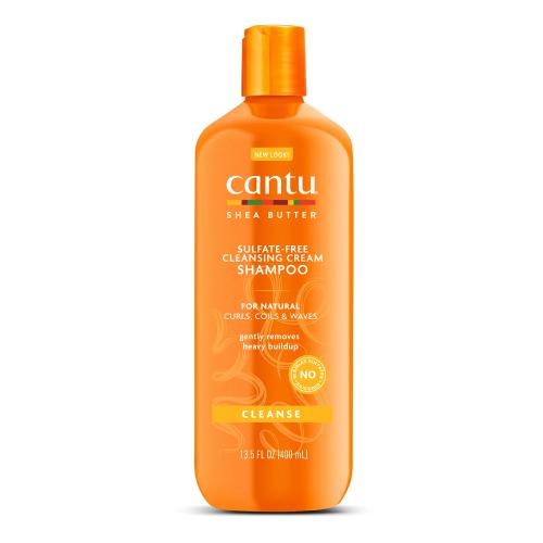 Cantu Shea Butter for Natural Hair Sulfate-Free Cleansing Cream Shampoo 13.5oz/ 400ml Find Your New Look Today!