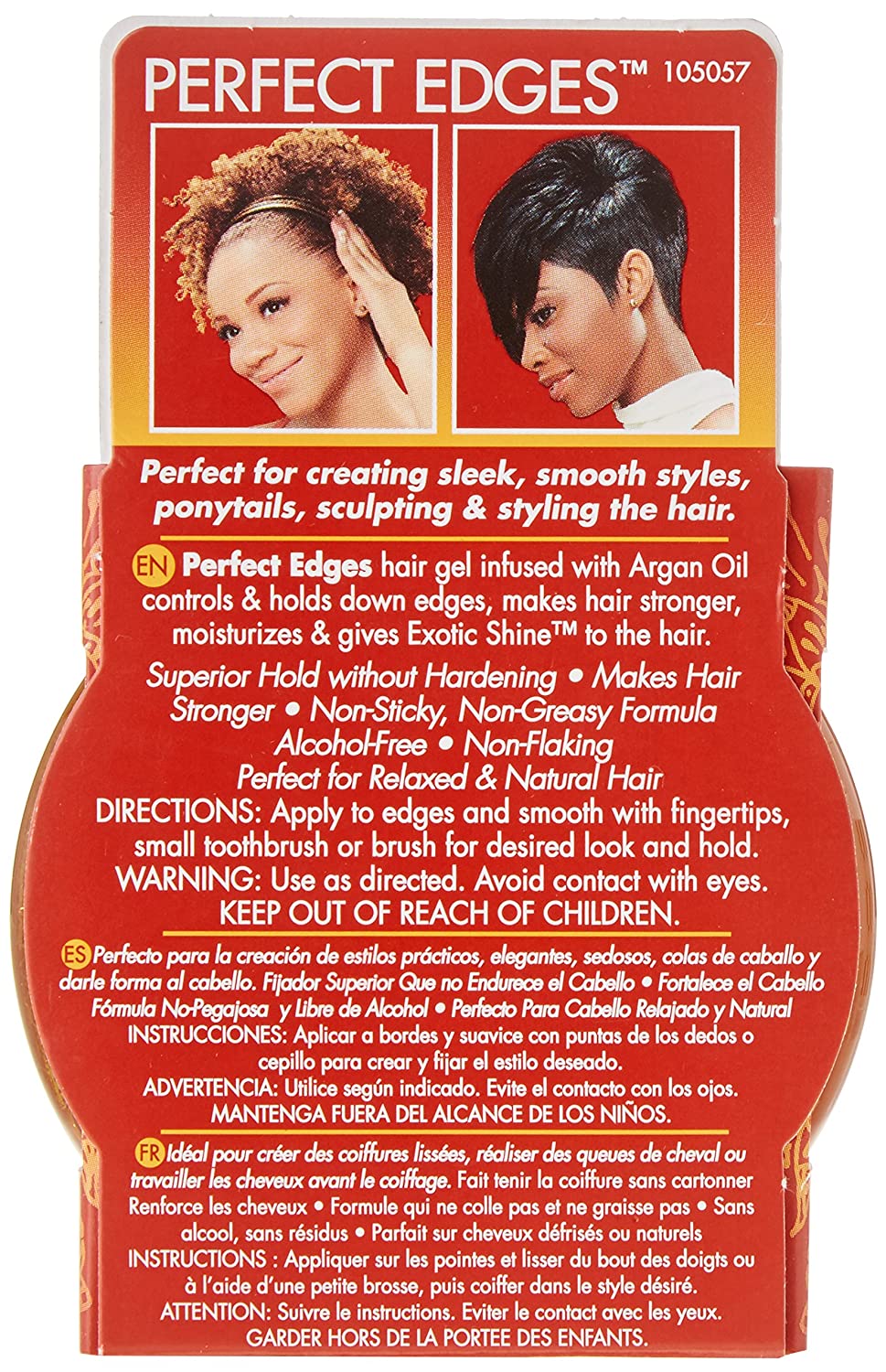 Creme of Nature Argan Oil Perfect Edges, 2.25 Ounce Find Your New Look Today!