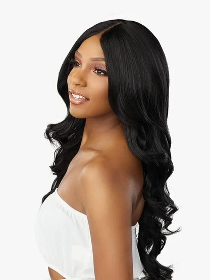 Sensationnel DASHLY LACE PART WIG UNIT 5 100% Premium Fiber, 4” deep lace part, Dashly, Dashly Lace Part Wig, Fast Fashion, Full Wig