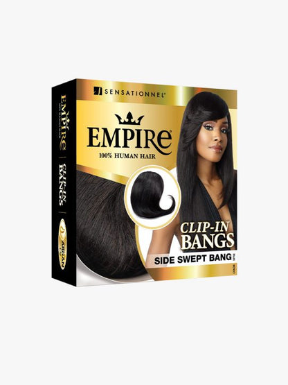 Sensationnel EMPIRE CLIP-IN SIDE SWEPT BANGS