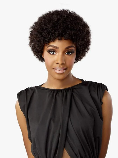 Sensationnnel BLISS 100% Human Hair, Empire, Empire wig, Salt&Pepper, Special Gray Colors, Trendy Natural Look