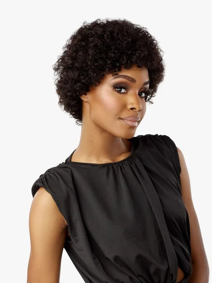 Sensationnnel BLISS 100% Human Hair, Empire, Empire wig, Salt&Pepper, Special Gray Colors, Trendy Natural Look