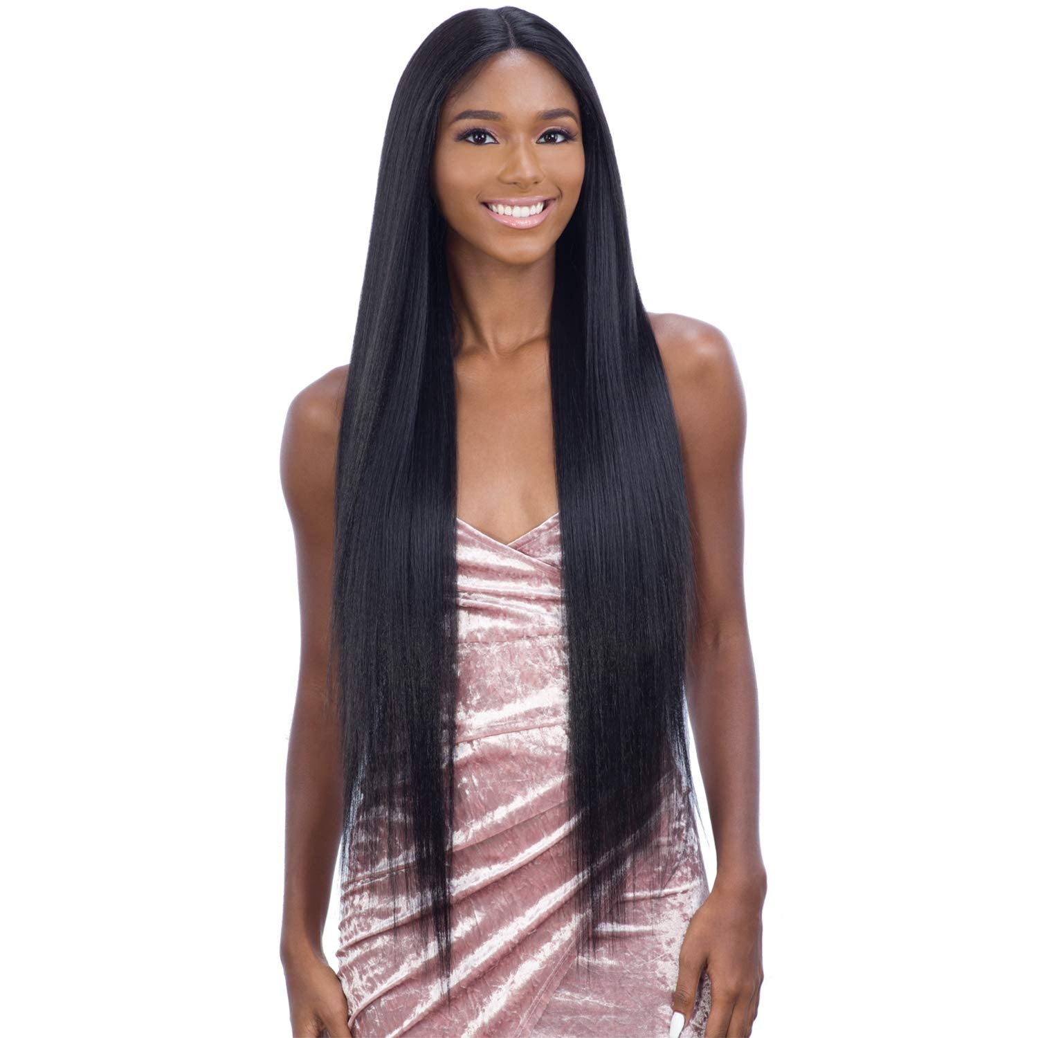 FREEDOM PART 204 (1 Jet Black) - FreeTress Equal Synthetic Lace Front Wig Find Your New Look Today!