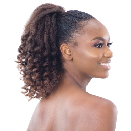 FreeTress Equal Drawstring Ponytail Natural Girl(MED ROD) Find Your New Look Today!