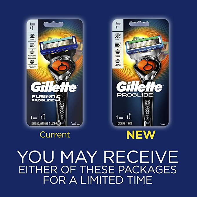 Gillette Fusion Proglide Manual Men's Razor With Flexball Handle Technology With 1 Razor Blade Find Your New Look Today!