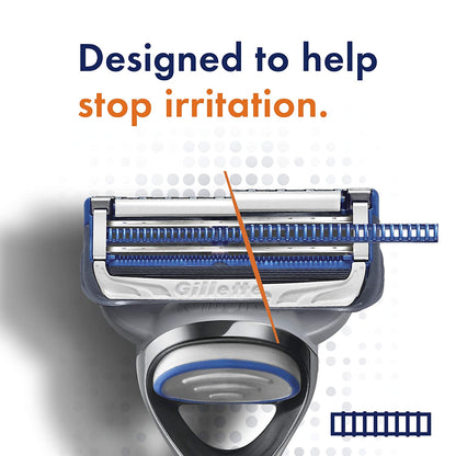 Gillette SkinGuard Men's Razor Handle, 3 Blade Refills + PURE Shave Gel Find Your New Look Today!