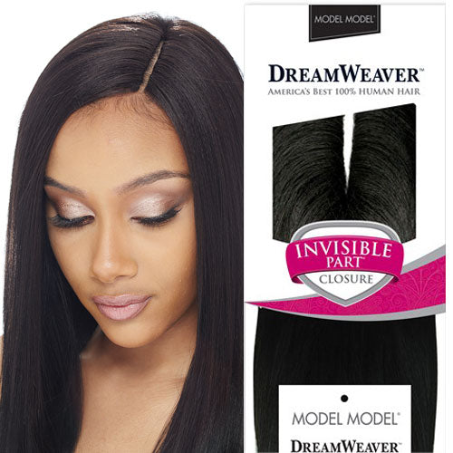 Human Hair Weave Model Model DreamWeaver Invisible Part Closure Find Your New Look Today!