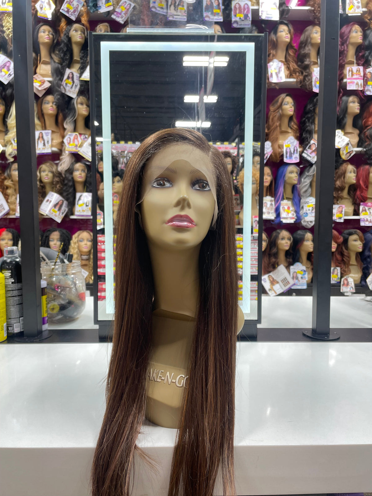 OUTRE MELTED HAIRLINE SWIRLISTA LACE FRONT WIG - SWIRL 101 - 26"