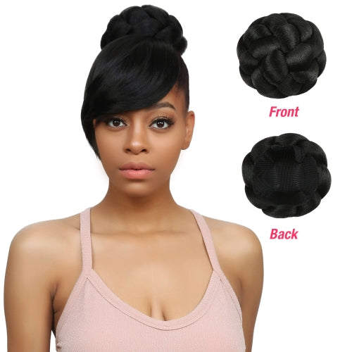 Instant Glitz Sweet Rolls Swoop Side Bang & Bun (French Cruller M) 2pcs Find Your New Look Today!