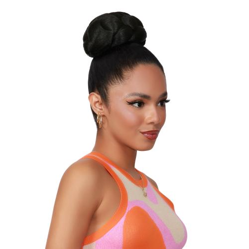 Instant Glitz Synthetic Hair Bun Sweet Rolls French Cruller (L) Find Your New Look Today!