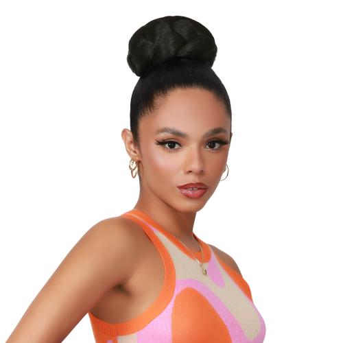 Instant Glitz Synthetic Hair Bun Sweet Rolls French Cruller (L) Find Your New Look Today!