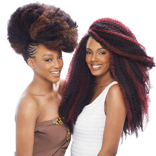 Janet Collection Afro Twist Braid Color 1B (6 Packs) Find Your New Look Today!