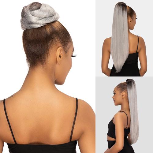 Janet Collection Human Hair Prime Unimix Ponytail Remy Illusion Pony Diamond Find Your New Look Today!