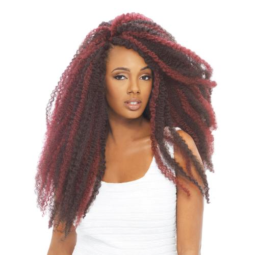 Janet Collection Kanekalon Braids Noir 10X Afro Twist Braid (Marley Style) Find Your New Look Today!