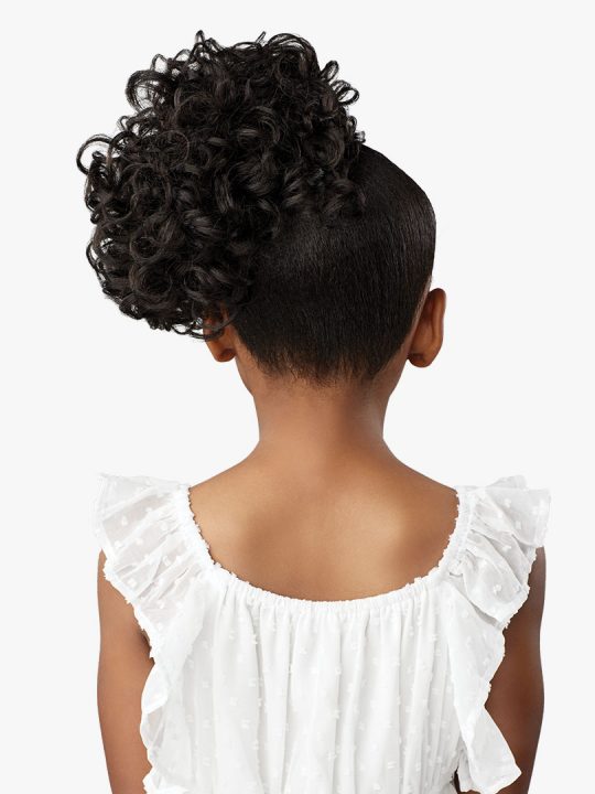 Sensationnel LULU PONY MINI MOCHI High Quality Fiber, Kids Ponytail, Light Weight & Soft, LuLu Pony Mini, Protective style for kids, Quick styled, Safe Flame Retardant