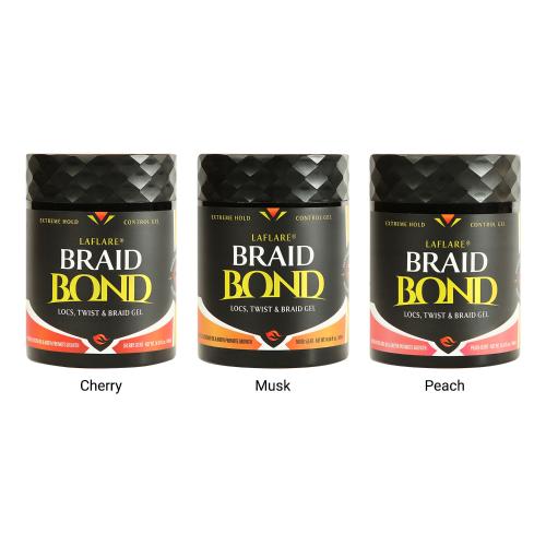 Laflare Braid Bond Locs, Twist & Braid Gel 14.54oz/ 430ml Find Your New Look Today!