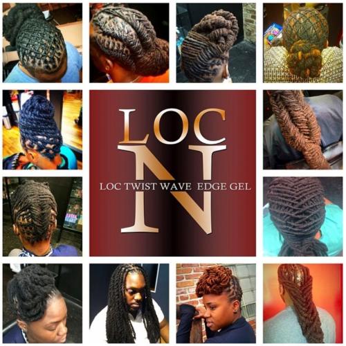 Loc N Loc Twists Braids Wave Edge Gel Extra Hold 16oz/ 448ml Find Your New Look Today!