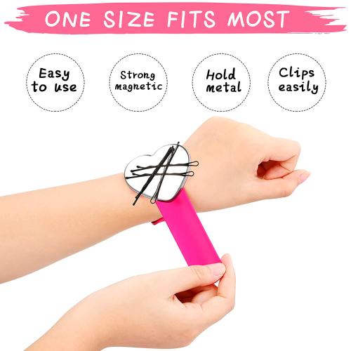 Magnetic Silicone Hair Styling Wristband Heart Find Your New Look Today!