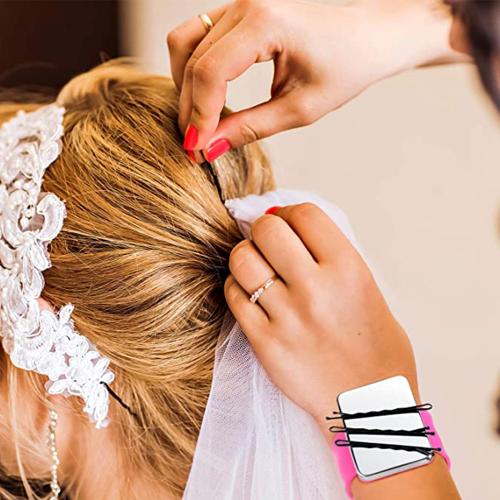 Magnetic Silicone Hair Styling Wristband Square Find Your New Look Today!