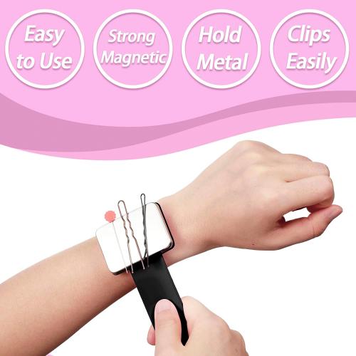 Magnetic Silicone Hair Styling Wristband Square Find Your New Look Today!