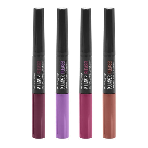 Maybelline Plumper Please Shaping Lipstick Duo 0.175oz Find Your New Look Today!